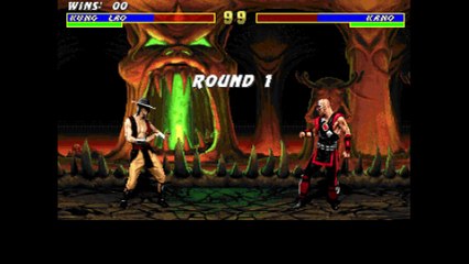 MOTRAL KOMBAT 3 ||  KUNG LAO FATALITY