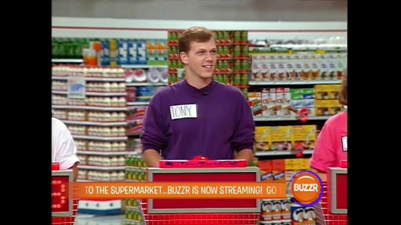 Supermarket Sweep - Carin & Maureen vs. Jamie & Tony vs. Julie & Sam(1991) (Sweep of Champions)
