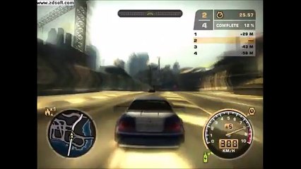 Need For Speed most wanted BurgerKing Challenge