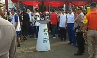 Kirab Obor Asian Games 2018 Sambangi Jakarta