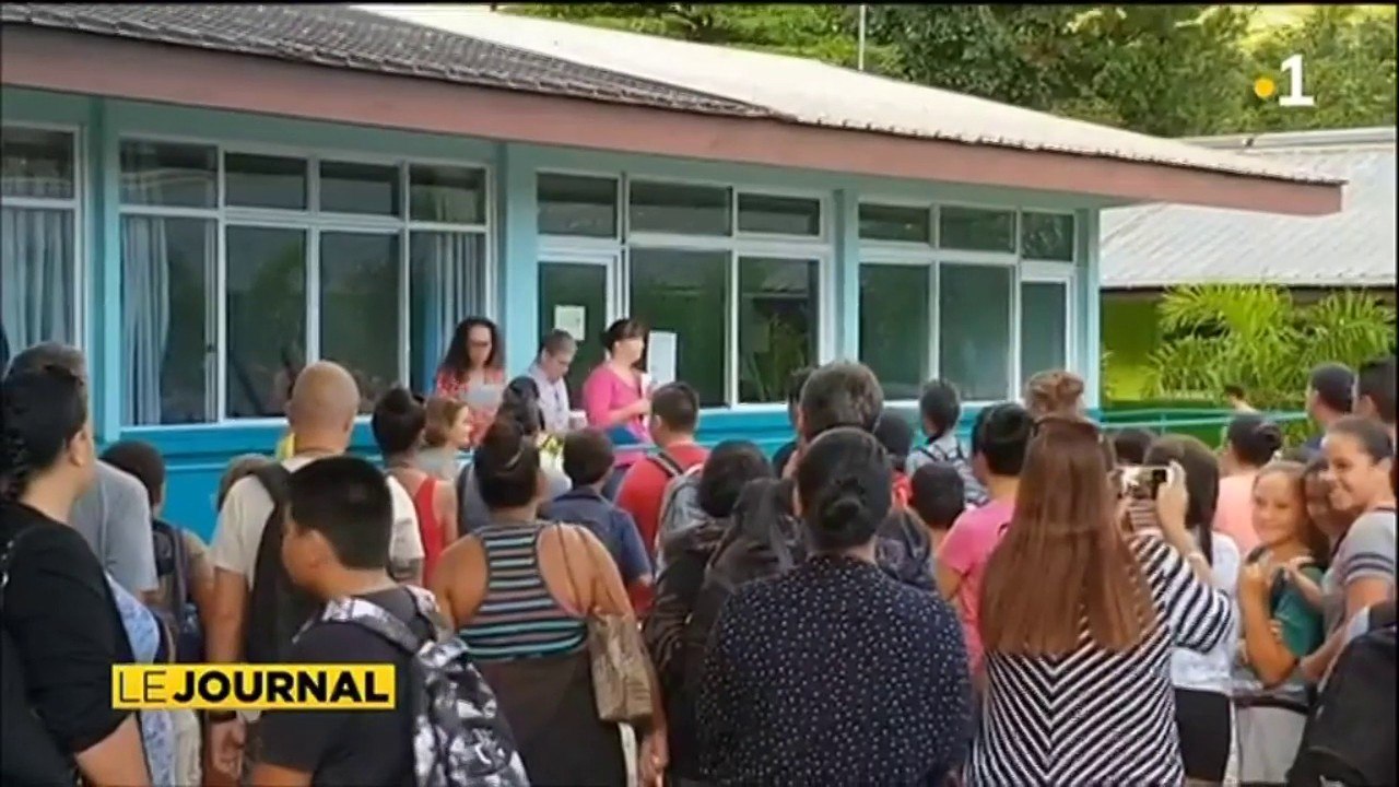 Les Polynésiens heureux de retrouver les bancs de l’école dans les îles aussi