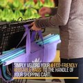 Loading and unloading groceries has never been faster, easier, or more organized! Learn more about the Lotus Trolley Bag here:  Grab one for your home here: