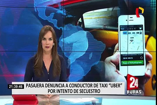 Pasajera denuncia a taxista de Uber por intento de secuestro