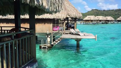A beautiful day at the Sofitel Bora Bora Private Island