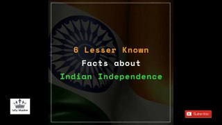 6 Lesser known facts about Independence day  Independence day special ❤️