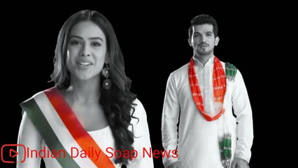 Ishq Mein Marjawan Actors Celebrate Independence Day - 15 August 2018