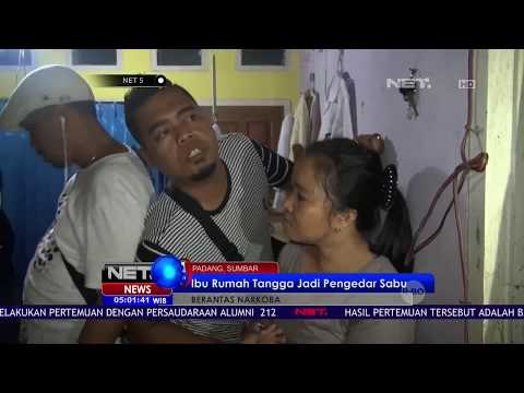 Sebuah Rumah Digerebek, Ibu Rumah Tangga Pengedar Sabu Diamankan - NET 5