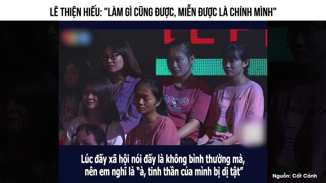 Lê Thiện Hiếu: Làm gì cũng được, miễn được là chính mình