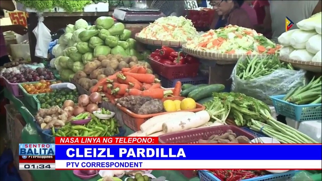 #SentroBalita | DA: Apektado ng sama ng panahon ang agri products