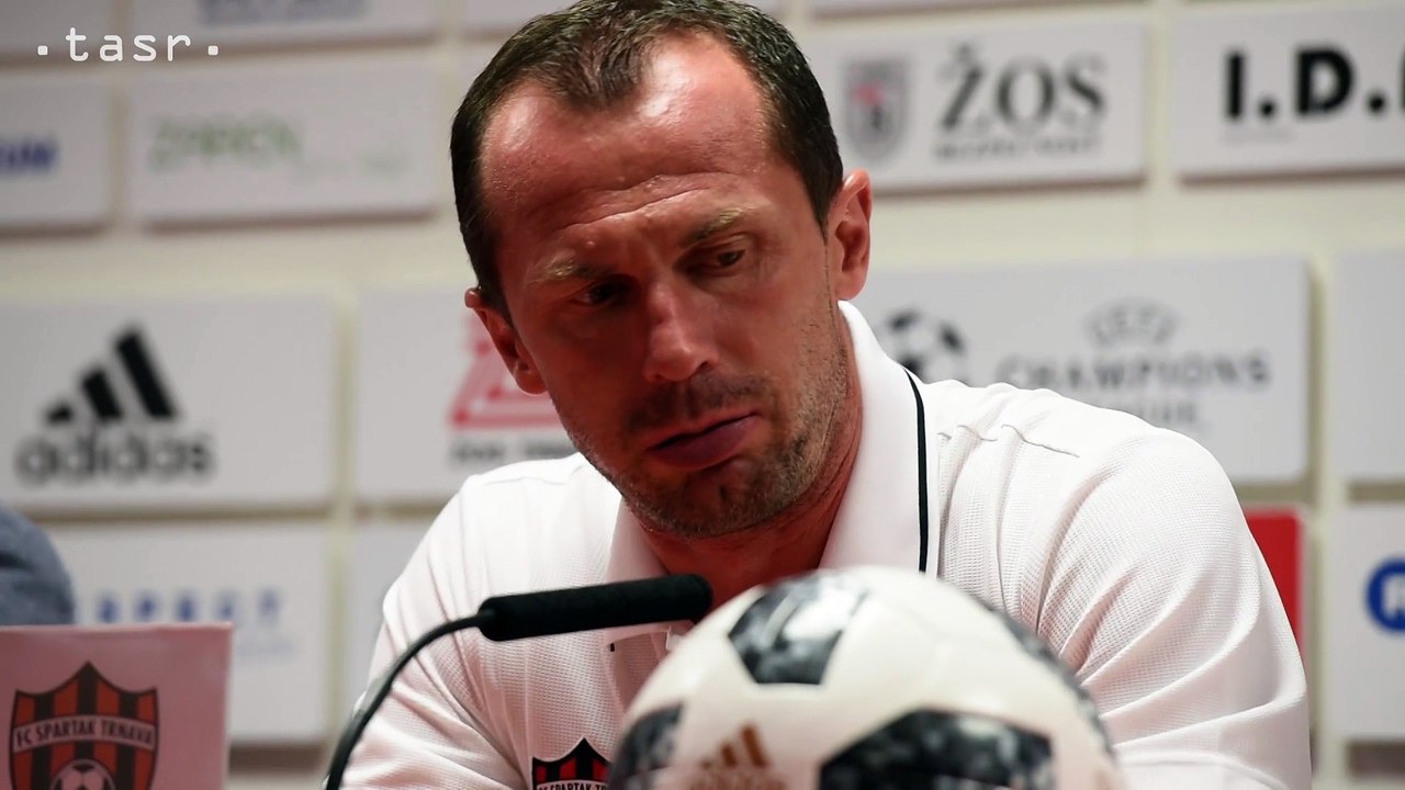 FUTBAL: Tréner Trnavy R. Látal hodnotí zápas s Crvenou Zvezdou Belehrad