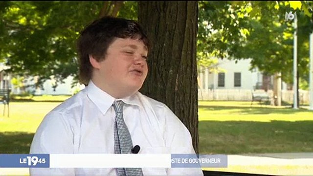 Découvrez cet incroyable candidat qui se présente au poste de Gouverneur à... 14 ans ! Regardez