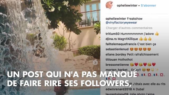 Ophélie Winter ironise de son look : J'ai les seins de Samantha Fox, les fesses de Beyoncé et les cheveux de Polnareff