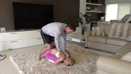 Beautiful and Hot Young Couple Exciting Work out Motivation And Romance Together 2018