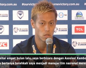 Saya Bertanya Kepada Mereka Pertanyaan Yang Aneh - Tentang Honda Menjadi Manajer Timnas Kamboja