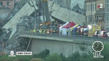 Effondrement d'un viaduc à Gênes : l'Italie sous le choc