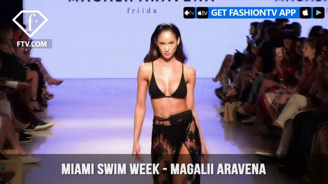 Magalii Aravena Sexy Swimwear Miami Swim Week Art Hearts Fashion 2019 | FashionTV | FTV