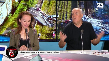 A la une des GG : Gênes, et nos ponts sont-ils sûrs en France ? - 15/08