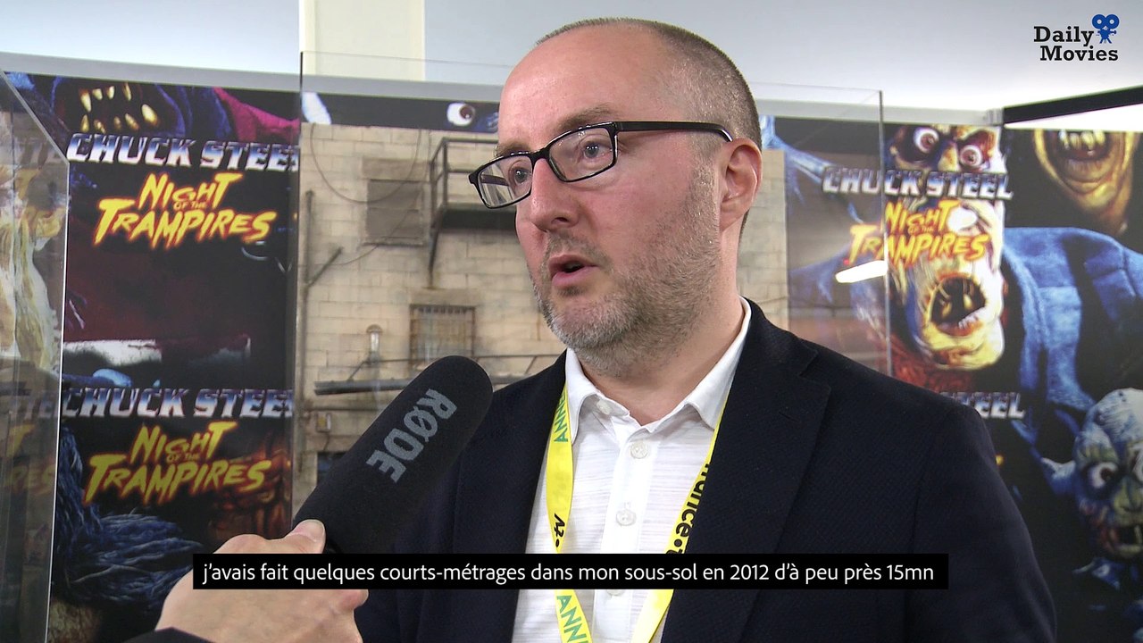 Interview - Chuck Steel : Night of the Trampires de Michael Mort (Annecy 2018 )
