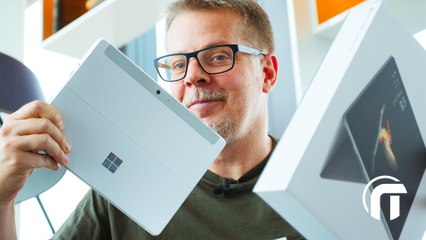 Microsoft Surface GO 10",  1ère impression et unboxing