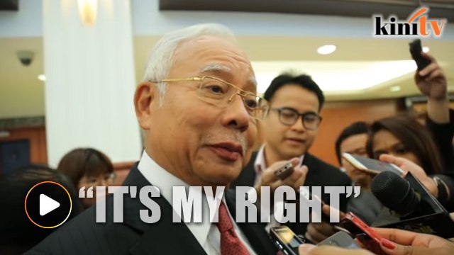 I don't think that's a problem, Najib tells Nazri