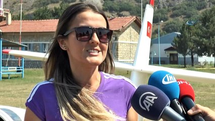 İnönü’de vatandaşların uçuş keyfi