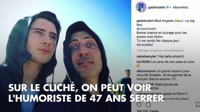 PHOTO. Le tendre moment père-fils de Gad Elmaleh et son petit Raphaël