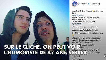 PHOTO. Le tendre moment père-fils de Gad Elmaleh et son petit Raphaël