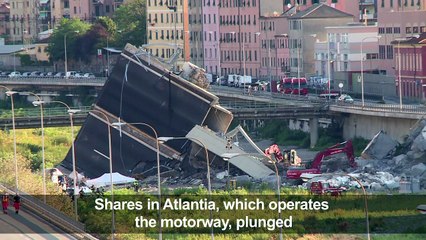 Rescuers toil through the night to find survivors in Genoa