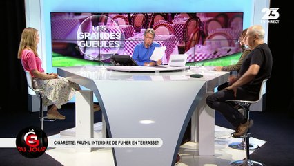 La GG du jour : Faut-il interdire de fumer en terrasse ? - 15/08