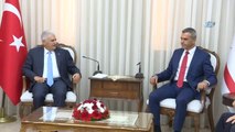 TBMM Başkanı Yıldırım, KKTC Cumhuriyet Meclisi Başkanı Uluçay ile Görüştü