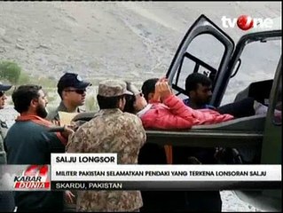 Longsor Salju, Tentara Pakistan Selamatkan Pendaki Jepang