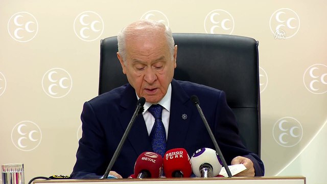 Bahçeli: 'Altını kalın olarak çiziyorum ki Türkiye bir ekonomik kriz içinde değildir' - ANKARA