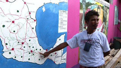 Migrants travelling across Mexico tell their tale