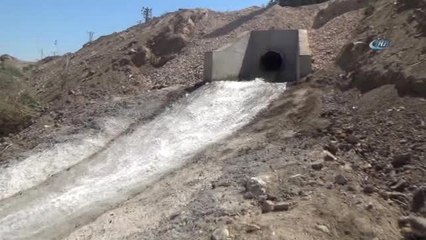 Asi Nehri'ne İlk Temiz Su Verildi