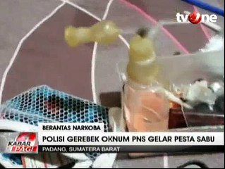 Diduga Pesta Sabu, PNS dan 4 Temannya Digerebek