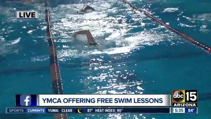 YMCA offering free swimming lessons