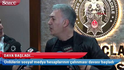 Ünlülerin sosyal medya hesaplarının çalınması davası başladı