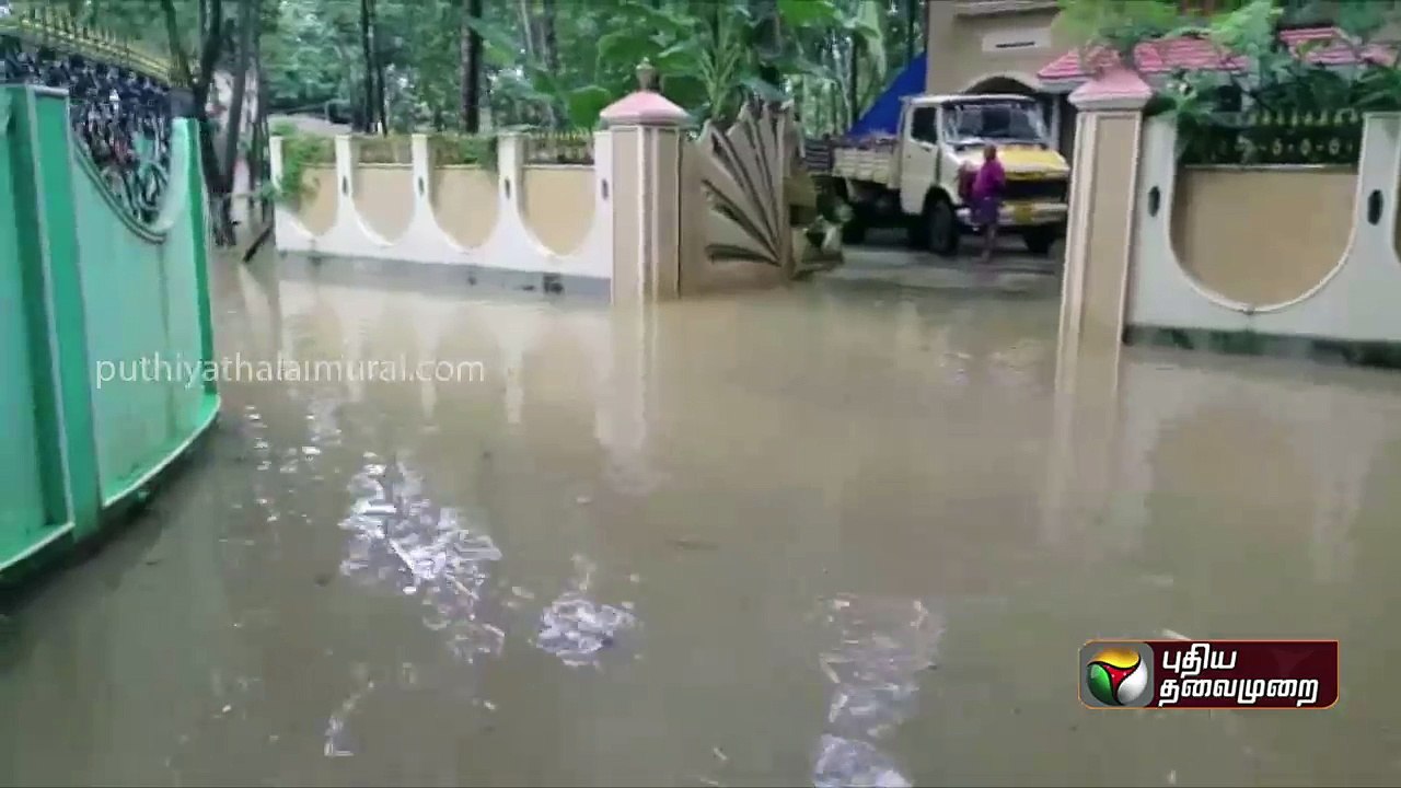 தண்ணீரில் மூழ்கிய கழுவந்திட்டை, கன்னியாகுமரி