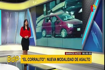 Conozca la nueva de modalidad de asalto a vehículos en el Centro de Lima