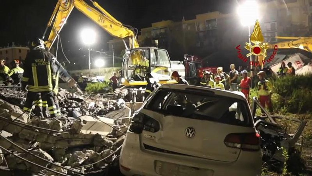 'Apokalyptische Bilder' - ein Genua-Überlebender erzählt