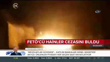 FETÖ'cü hainler cezasını buldu