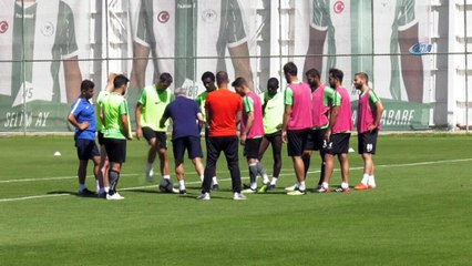 Atiker Konyaspor, Antalyaspor maçı hazırlıklarını sürdürüyor