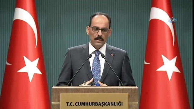 Cumhurbaşkanlığı Sözcüsü İbrahim Kalın Açıkladı: 'İyiye Gidiş Başladı'