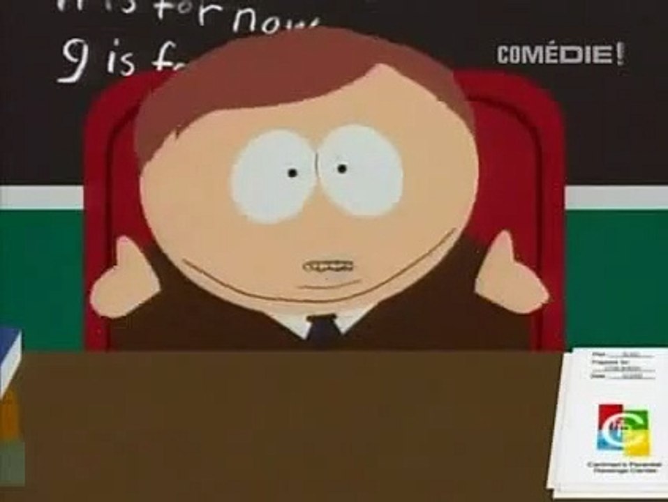 Cartman - On va badigeonner les murs de merde