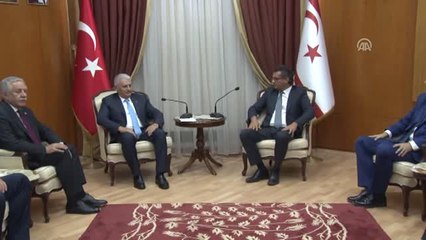 TBMM Başkanı Yıldırım, KKTC Başbakanı Erhürman ile Görüştü
