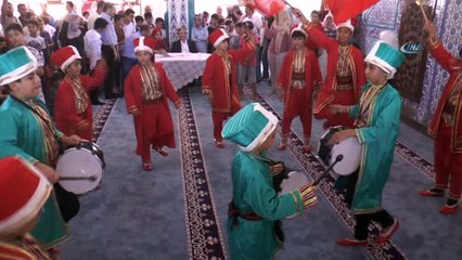 Tahmazoğlu, Kur'anı Kerim Kursu öğrencilerinin mezuniyetine katıldı