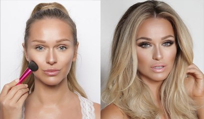 How To Contour or Sculpt Your Face Using Cream and Powder