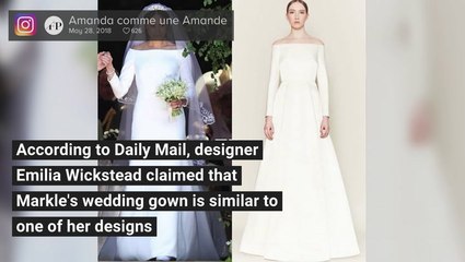 Designer Emilia Wickstead Denies Meghan Markle's Gown Copying Claims