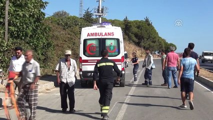 Akıma kapıldığı direkte mahsur kalan işçi kurtarıldı - ANTALYA