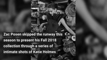 Zac Posen Skips The Runway For an Intimate Shoot With Katie Holmes